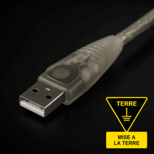 Cordon USB de mise à la terre élOvi